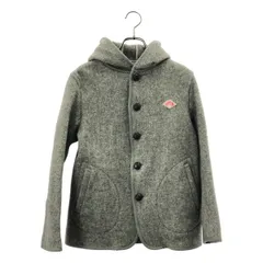 DANTON / ダントン | WOOL MOSSER シングルフードジャケット | 36 | グレー | レディース