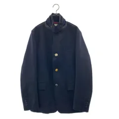 【美品】  sacai / サカイ | ウール 装飾カラー シングルブレスト ジャケット / 総裏地 | 2 | ダークネイビー | メンズ