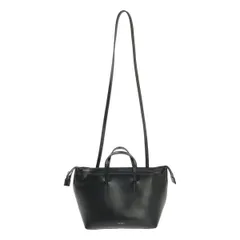 YAHKI / ヤーキ | 2way ショルダー付き ロゴ ハンドバッグ | ブラック | レディース