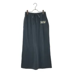 athletic wear MASON / アスレティックウェアメイソン | 2025SS | Spick and Span取り扱い レーヨン ロゴプリント イージースカート | 38 | ブラック | レディース