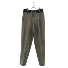 【美品】  sacai / サカイ | 2023SS | Suiting Pants  / ドローストリング スーチング パンツ | 2 | グレー系 | メンズ