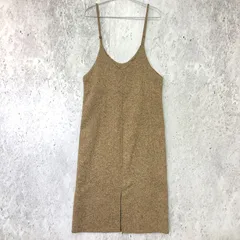 La-gemme ラジエム キャミソール ワンピース ブラウン Mサイズ 〇◇