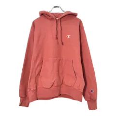 Champion チャンピオン REVERSE WEAVE リバースウィーブ ワンポイントロゴ スウェットパーカー(メンズ MEDIUM)中古 古着 X1538
