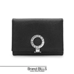 未使用品 BVLGARI ブルガリ ブルガリ・ブルガリ ビジネスカードケース 名刺入れ 30420 グレインレザー ブラック メンズ