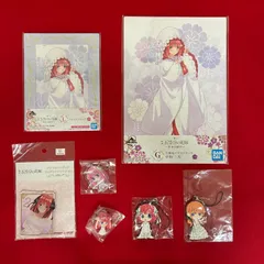 五等分の花嫁 中野二乃 アクリルフィギュア イラストボード ラバーストラップ 7点セット