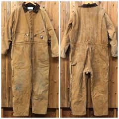 雰囲気抜群 60s USA製 Carhartt カーハート ツナギ オールインワ