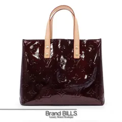 未使用品 LOUIS VUITTON ルイ・ヴィトン リードPM ハンドバッグ モノグラム・ヴェルニ M91993 アマラント ゴールド金具 レディース