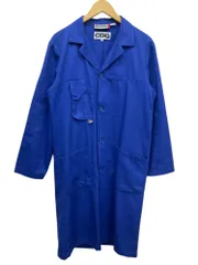 COMME des GARCONS (コムデギャルソン) MOLINEL WORK JACKET LONG ショップコート ジャケット SZ-J008 M ブルー メンズ/065