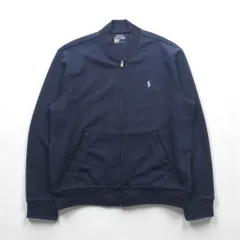 Polo Ralph Lauren PERFORMANCE トラックジャケット ジャージ フルジップ ブルゾン M ネイビー スモールポニー刺繍