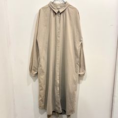 40 バーバリーロンドン　ベージュ シャツワンピース 半袖 5分袖　ロールアップ 40 バーバリーロンドン ベージュ シャツワンピース 半袖 5分袖 ロール