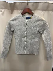 POLO Ralph Lauren  ケーブルニットカーディガン　カシミヤ10%  グレー　雑色店