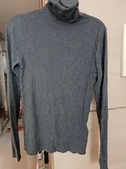 ラルフローレン ゴージ タートルネック 長袖 Tシャツ グレー