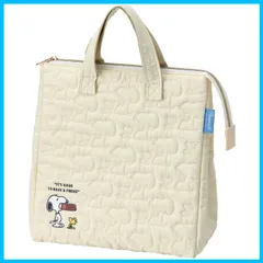 【新着商品】スケーター(Skater) キルト生地 保冷 ランチ バッグ ポケット付 スヌーピー KBCB5-A