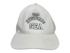 HYSTERIC GLAMOUR (ヒステリックグラマー) ×WIND AND SEA ウィンダンシー メッシュキャップ WDS-HYS-3-11 F ホワイト メンズ/065