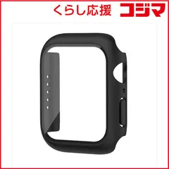 【 新品 未開封 】 CROSSROAD Apple Watch 40mm 全機種対応(SE/6世代/5世代/4世代)ガラスフィルム一体型カバー ブラック ブラック TCAWSEGC40BK 未使用 送料無料