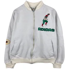 古着 80~90年代 アディダス adidas フルジップスウェットシャツ トレーナー メンズM相当/eaa607757