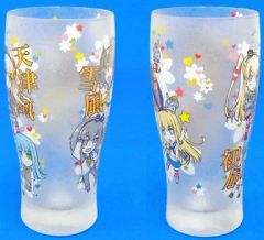 【中古】同人食器関連 【艦隊これくしょん～艦これ～】ビアグラス 島風＆第十六駆逐艦隊(なかじまゆか) サンシャインクリエイション65/Digital Lover