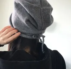 ヒコット シャーリング POINT ニット ビーニー