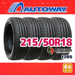 【AUTOWAY】 新品 215/50R18 サマータイヤ MINERVA F205 18インチ 4本セット 夏タイヤ オートウェイのサムネイル