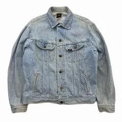 Lee デニムジャケット メンズ M ライトブルー ビンテージ 90s アメリカ製 USA製 ジージャン トラッカージャケット