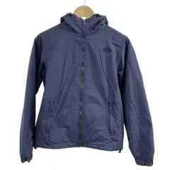 ノースフェイス ブルゾン サイズL レディース コンパクト ノマド ジャケット NPW71633 ダークネイビー 長袖/中綿/ジップアップ/秋/冬