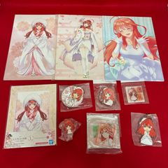 5등분의 신부 나카노 5월 아크릴 키 체인 고무 스트랩 일러스트 보드 10점 세트