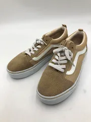 VANS バンズ 587357-0007 キャンバス スエード スニーカー size24.0/ベージュ  ■■ レディース