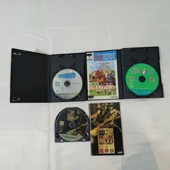 PS2ソフト3枚セット 三國無双2猛将伝 / ウイイレ8LE / 実況GIステイブル／プレイステーション2／ETA-2012M
