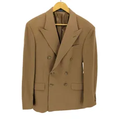 ポロバイラルフローレン Polo by RALPH LAUREN キャメルヘア ダブルブレスト テーラード ジャケット メンズ  40S