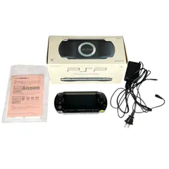 【管2601-78】通電確認済☆PSP-1000 本体 ブラック 黒 SONY PlayStation Portable   現状渡し
