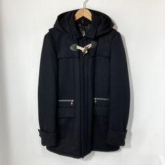 美品 ブルックスブラザーズ カシミヤ ダッフルコート レザー 2way 緑