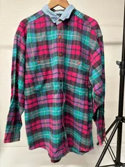 長袖シャツ チェック US古着