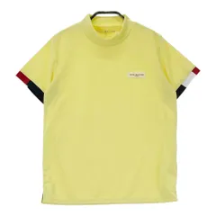 サイズ：M TOMMY HILFIGER GOLF トミー ヒルフィガーゴルフ 2024年 ハイネック 半袖Tシャツ  イエロー系 [240101597288] ゴルフウェア レディース ストスト