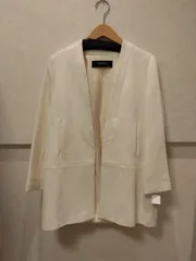 M4   ザラベーシック　ジャケット　オフホワイト