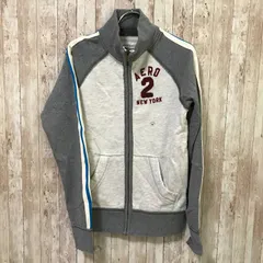 タ　デッドストック アバクロンビー＆フィッチ（Abercrombie & Fitch）エアロポステール トラックジャケット　グレー　XS