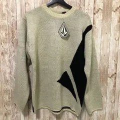 タ　デッドストック ボルコム（Volcom）　セーター　ベージュ　M　【未使用・タグ付き】のサムネイル