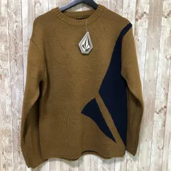 タ　デッドストック ボルコム（Volcom）　セーター　ブラウン　S　【未使用・タグ付き】のサムネイル