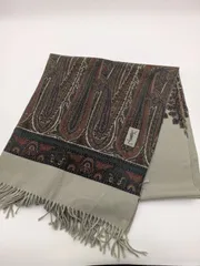 Yves Saint Laurent　イヴサンローラン　ストール　マフラー　ペイズリー　5801