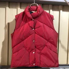 1459 Ascente ダウンベスト レッド S アセンテ 80s  古着卸 アメリカ仕入