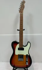 【塩】 BUCCHUS バッカス BTE-2-RSM 3TS 音出しOK ソフトケース付き エレキギター テレキャスタイプ 【21334TY】A14