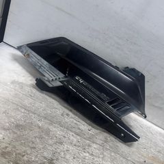 YAMAHA シグナス x4型用フロントカバー グラブバー セット ヘアライン 