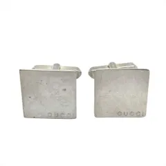 新品 GUCCI ターコイズ フローラルモチーフ シルバー カフスボタン　Ⓗ 2026年最新】gucci カフスボタンの人気アイテム - メルカリ