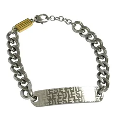 ディーゼル　メンズ　ID　チェーン　プレート　ブレスレット　STACKABLES