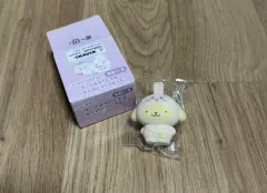 ちいかわ サンリオ コラボ フロッキー キーホルダー ポムポムプリン