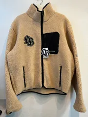 【LIBERTY WALK】LB Patch Boa Coat Beige
