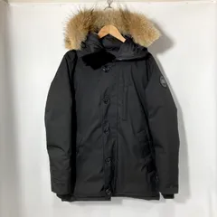 CANADA GOOSE EDIFICE 別注 カナダグース エディフィス クレストンパーカ 3481JMB ダウンジャケット ジャパンスペック メンズ サイズ S/P Mサイズ相当 ブラック アウター A15482◆