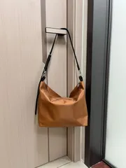 👜✨🌈【新品 未使用】LONGCHAMP  ロンシャン hoboハンドバッグ  シープスキン　ショルダーバッグ　人気  ショルダーバッグ クロスバッグ トートバッグ 軽量　便利　大容量　防水抜群　ブラウン