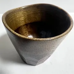 工芸品　天然素材　木製ぐい吞み