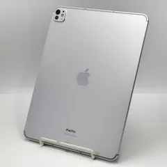 iPad Pro (M4)13インチ Wi-Fi+Cellular 1TB 2024年春モデル MVXX3J/A SIMフリー [シルバー] バッテリー最大容量98%【C6033-80】