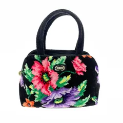 FEILER フェイラー ハンドバッグ  ポピーズ/シェニール織    ブラック レディース / 240001182735